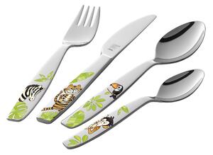 ZWILLING Jungle 4-st, Set med barnbestick, Silver