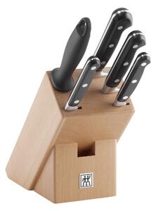 ZWILLING Professional S 6-st, Knivblockset, Natur