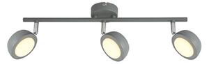 LED spotlight MILD 3xLED/6W/230V grå
