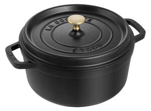 Staub La Cocotte Gryta 28 cm, Rund, Svart, Gjutjärn