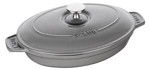 Staub Specialities 23 cm, Ugnsform med lock, Grafitgrå