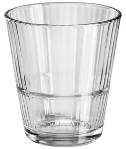 Pasabahçe Dricksglas Grande Sunray stapelbar; 29cl, 6x9.8 cm (ØxH); Transparent; 12 Styck / Förpackning