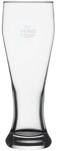 Pasabahçe Ölglas Weizenbier; 66.5cl, 8.4x23.4 cm (ØxH); Transparent; 0.5 l Mätrand, 6 Styck / Förpackning