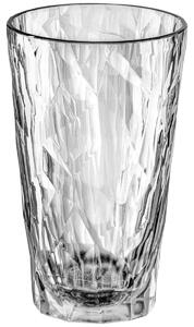 Koziol Highballglas Tumbler Club No. 6 Superglas; 41cl, 8.7x14.1 cm (ØxH); Transparent; 0.3 l Mätrand, 12 Styck / Förpackning