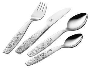 ZWILLING Jungle 4-st, Set med barnbestick, Silver