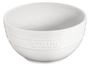 Staub Ceramique Skål 17 cm, Ceramic, Helvit