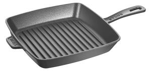 Staub Grill Pans American 26 cm, Gjutjärn, Svart