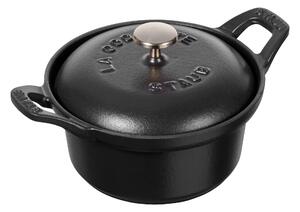 Staub Specialities La Coquette 12 cm, Rund, Svart