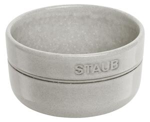 Staub Dining Line Skål 10 cm, Ceramic, White Truffle