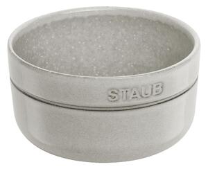 Staub Dining Line Skål 12 cm, Ceramic, White Truffle