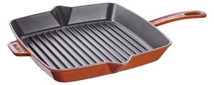 Staub Grill Pans American 26 cm, Gjutjärn, Kanel