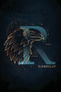Konsttryck Harry Potter - Ravenclaw Initial