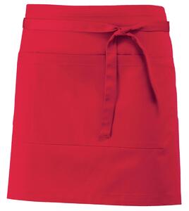 JOBELINE Midjeförkläde Nando färg 45x100 cm (LxB); 45x100 cm (LxB); Röd