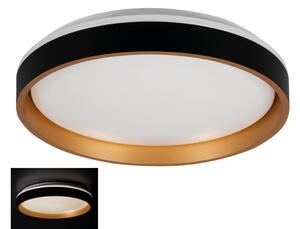 Kanlux 37324 - LED taklampa SOLN LED/17,5W/230V diameter 38 cm svart/guld