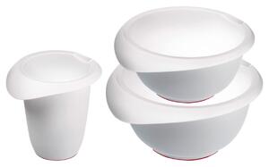 Westmark Set med skålar Cream 3 delar; 1l, 16.5x17 cm (ØxH); Vit