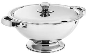 PULSIVA Soppterrin Taceta; 200 cl, 24x11 cm (ØxH); Silverfärg