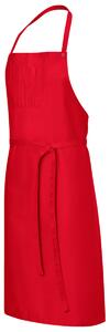 JOBELINE Bröstlappsförkläde Faro 98x80 cm; 98x80 cm (LxB); Röd