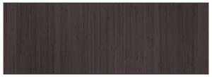 Matta rektangulär mörkbrun 70x200 cm bambu
