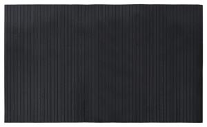 Matta rektangulär svart 60x100 cm bambu