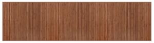 Matta rektangulär brun 80x300 cm bambu