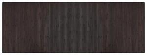 Matta rektangulär mörkbrun 70x200 cm bambu