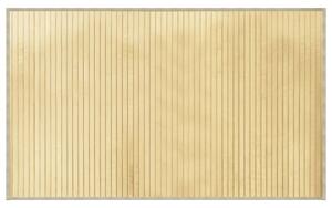 Matta rektangulär ljus naturlig 60x100 cm bambu