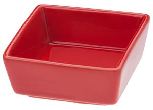 PULSIVA Miniskål Flacon; 6cl, 7x7x3 cm (LxBxH); Röd; 12 Styck / Förpackning