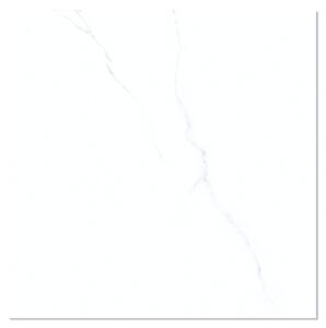 Marmor Klinker Nordiva Vit-Silver Polerad 98x98 cm