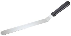 PULSIVA Palettkniv vinklad XL; 42.5x3.8 cm (LxB); Silverfärg/Svart