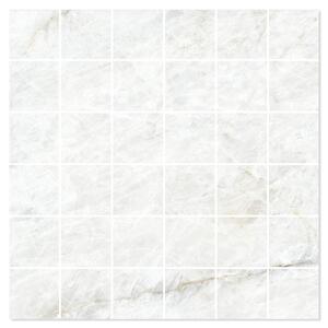 Marmor Mosaik Klinker Vitality Vit Polerad 30x30