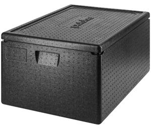 PULSIVA Termobox Allround Euronorm; 80l, 68.5x48.5x36 cm (LxBxH); Svart