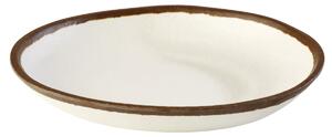 APS Melamintallrik Crocker; 50cl, 20.5x3 cm (ØxH); Beige/Brun; Rund