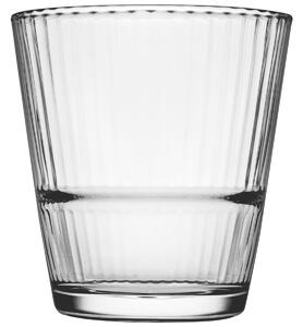 Pasabahçe Whiskeyglas Grande Sunray; 41cl, 7.5x10.5 cm (ØxH); Transparent; 6 Styck / Förpackning