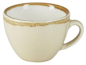 PULSIVA Kaffekopp Glaze; 20cl, 8.9x6.5 cm (ØxH); Sand; 6 Styck / Förpackning