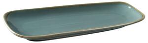 PULSIVA Uppläggningsfat Glaze; 33.5x17x4 cm (LxBxH); Blå; Rektangulär; 4 Styck / Förpackning