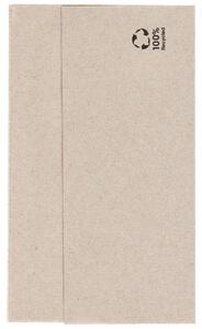 GARCIA DE POU Servett Ecolabel 1/8 vikning; 33x33 cm (BxL); Natur; 100 Styck / Förpackning