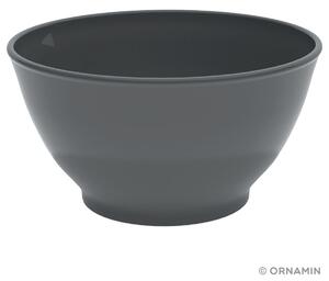 Ornamin Återanvändbar skål Curvy Karla Zero Waste; 800ml, 16x9 cm (ØxH); Antracit; 10 Styck / Förpackning