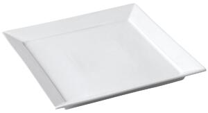 PULSIVA Tallrik Ambiente; 25x25x2.8 cm (LxBxH); Vit; Kvadratisk; 3 Styck / Förpackning