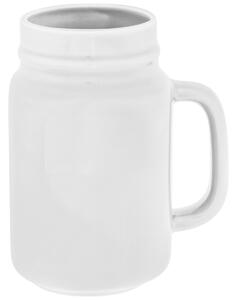 PULSIVA Mugg med öra Liv; 48cl, 8.3x13.2 cm (ØxH); Vit; 6 Styck / Förpackning