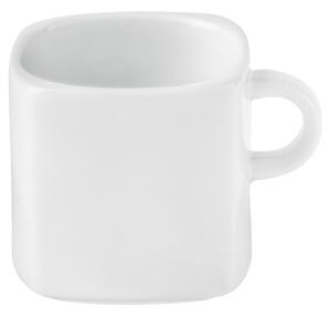 PULSIVA Espressokopp Jazz; 9cl, 5.8x5.8x5.1 cm (LxBxH); Vit; Kvadratisk; 6 Styck / Förpackning