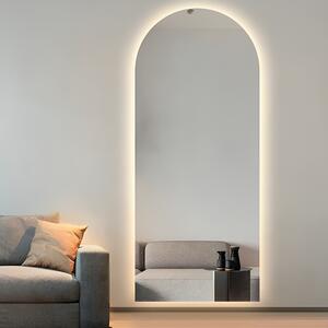 Oval spegel med LED-belysning-Alquizar