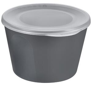 Circ Nette Mehrweg Återanvändbar behållare Multi Cup; 480ml, 12x8 cm (ØxH); Grå; Rund; 12 Styck / Förpackning