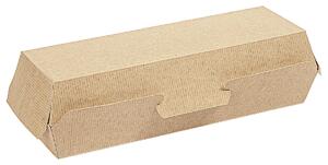 The Pack Matlåda Hot Dog The Pack; 23.2x9x6.3 cm (LxBxH); Brun; Rektangulär; 50 Styck / Förpackning