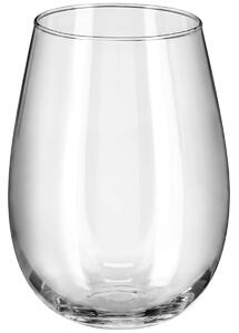 Krosno Vitvinsglas Harmony utan fot; 50cl, 8.2x12.3 cm (ØxH); Transparent; 6 Styck / Förpackning