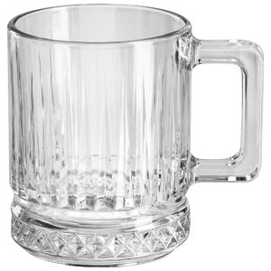 Pasabahçe Mugg Elysia; 25cl, 8x9.4 cm (ØxH); Transparent; 2 Styck / Förpackning