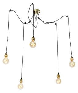 Modern hängande lampa guld dimbar - Cava 5