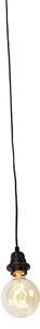 Modern hängande lampa svart dimbar - Cava Luxe 1