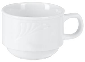 PULSIVA Kaffekopp Swing; 16cl, 7.7x5.8 cm (ØxH); Vit; Rund; 6 Styck / Förpackning