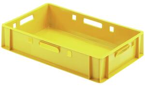 Ringoplast Stapelbar låda Euro solid; 25.1l, 60x40x12 cm (LxBxH); Gul