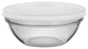 Luminarc Glasskål Kama med lock; 57cl, 14x6.5 cm (ØxH); Transparent; Rund; 12 Styck / Förpackning